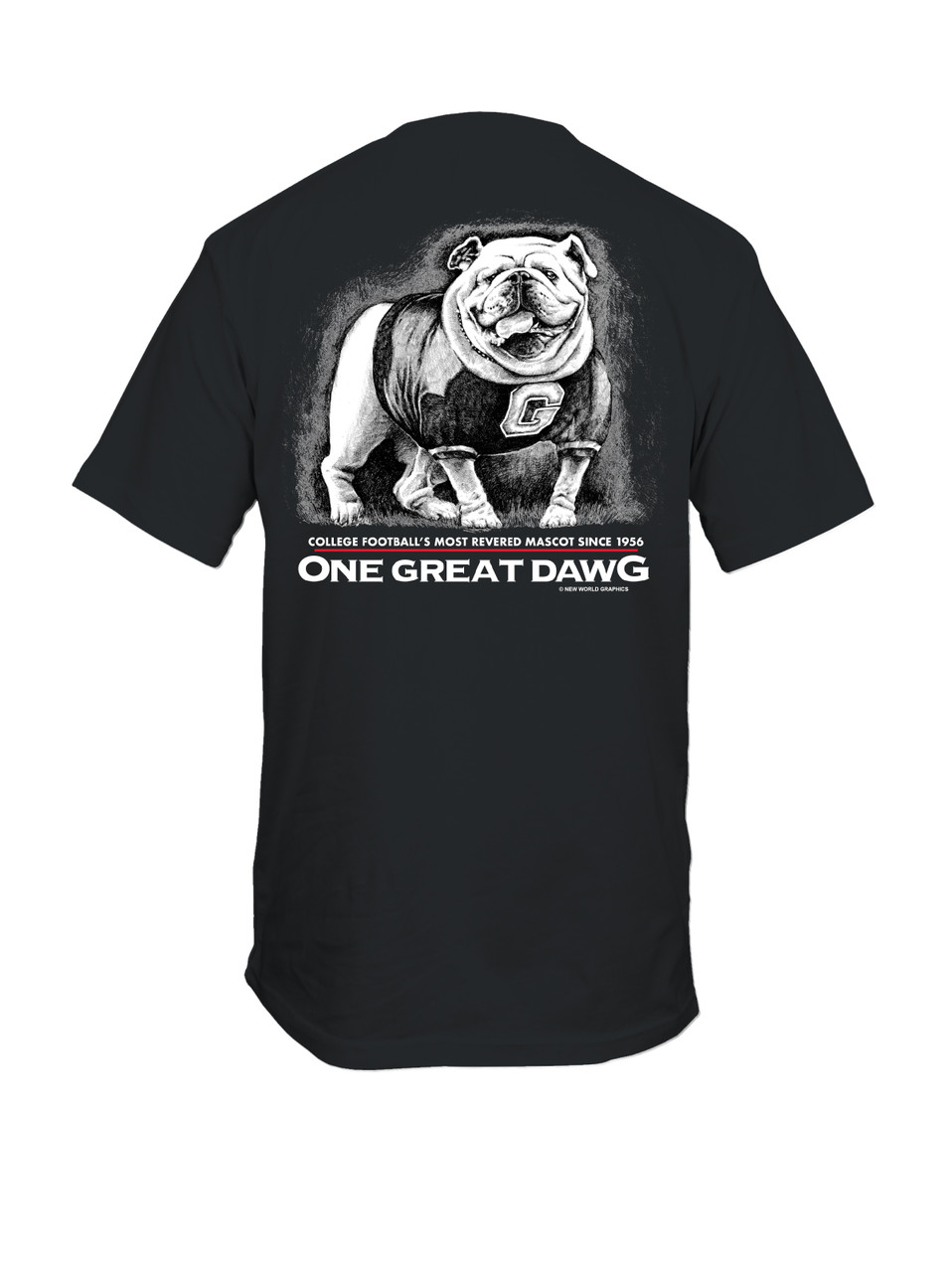 New World Graphics Youth Kids Good Dog Georgia Football UGA Short